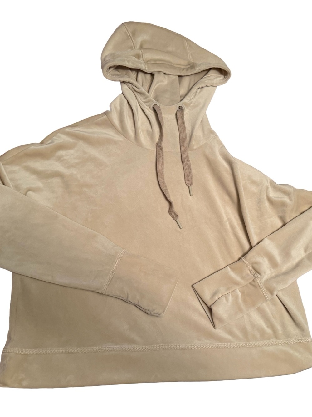 aerie Offline by Aerie Oversized Pullover Hoodie in Sand- size M